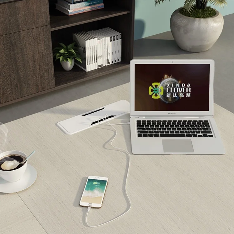 Executive Desks Modern CEO Table Luxury Director Desk With Socket