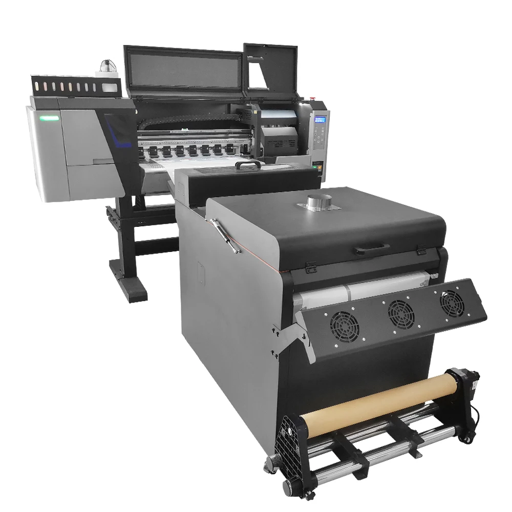 UV A3 dtf printer wholesale printing machine T-shirt direct to film printer with 2 or 4  XP600/i3200/i1600 head