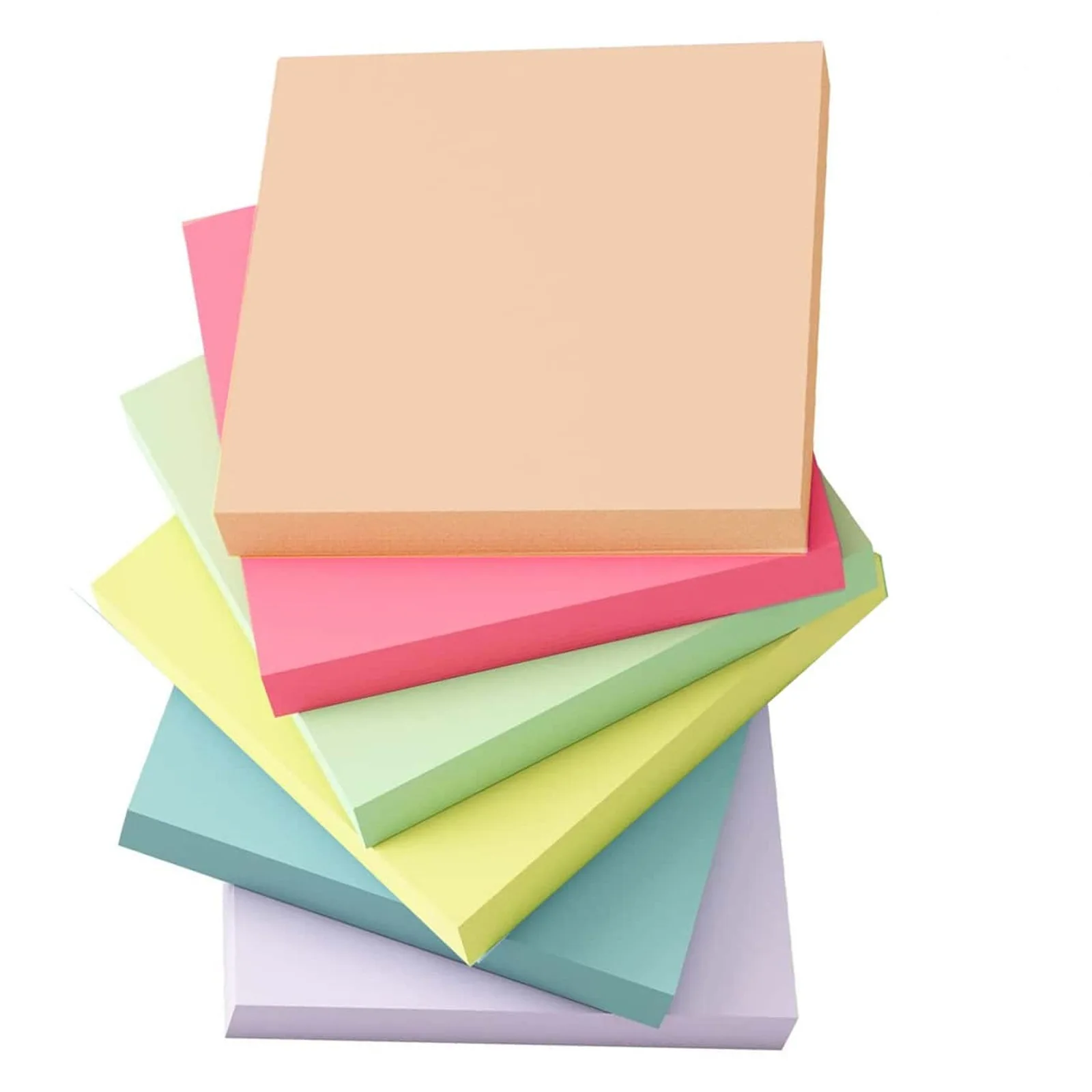 Custom 3x3' Paper Sticky Notes Memo Pad Colorful Notepad Stationery Set School Supply