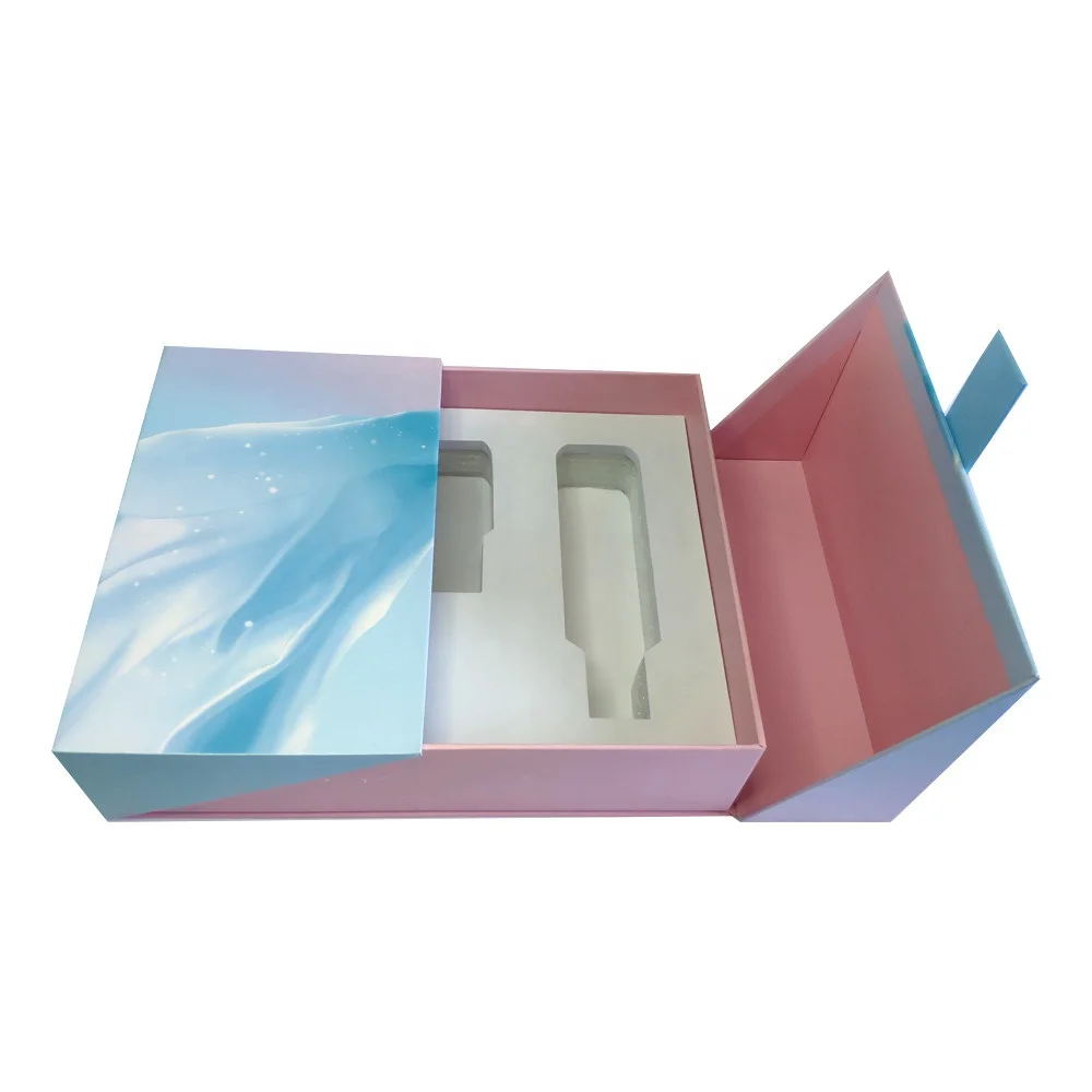Hot selling skin care set paper box specially paper packaging for cosmetics makeup gift boxes cosmetics box