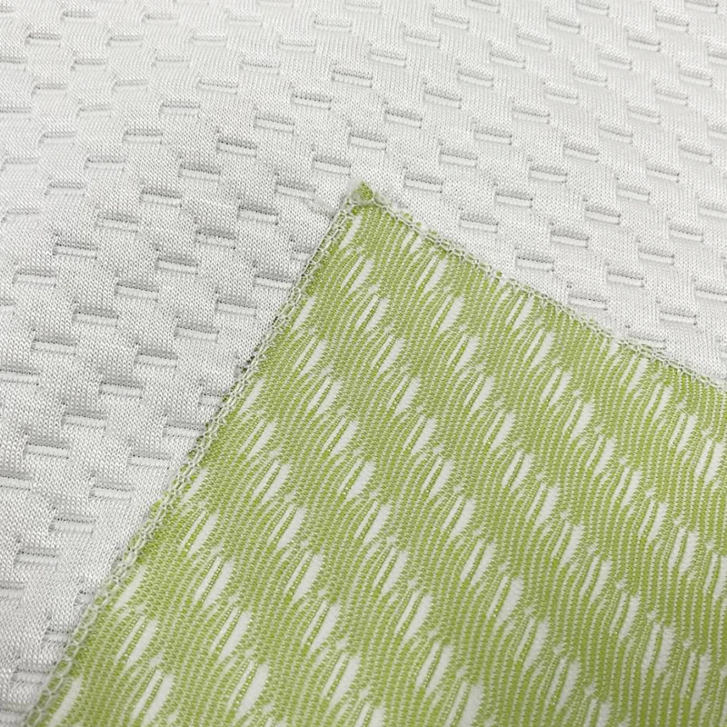 3D Air Waterproof Jacquard Knitted bamboo Fabric laminated Fabric for Home Textile Mattress Protector