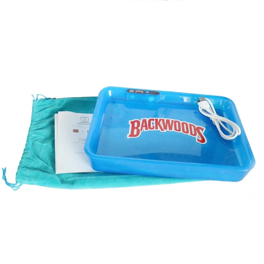 Миллиграмм весы backwoods пластиковый логотип пользовательские свечение печенья со светодиодной подсветкой