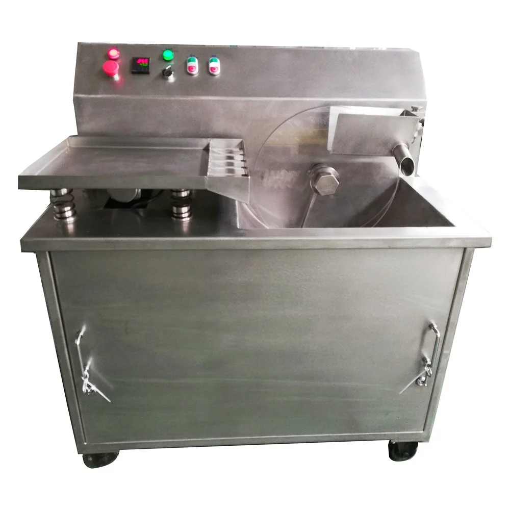 JZ18A Factory Price Manual Used Chocolate Tempering Machine/small chocolate machine