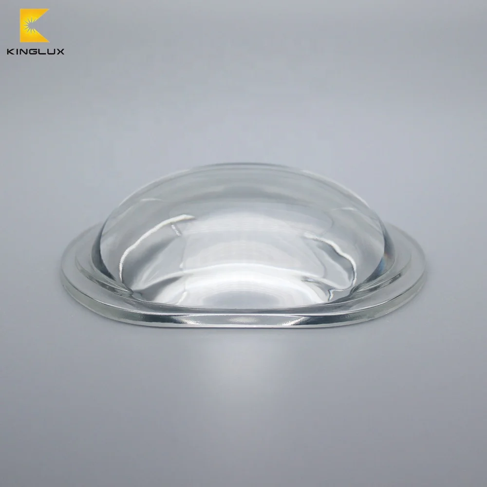 Factory price super clear wide beam 120degree glass optical lens for 3590 cob led grow light