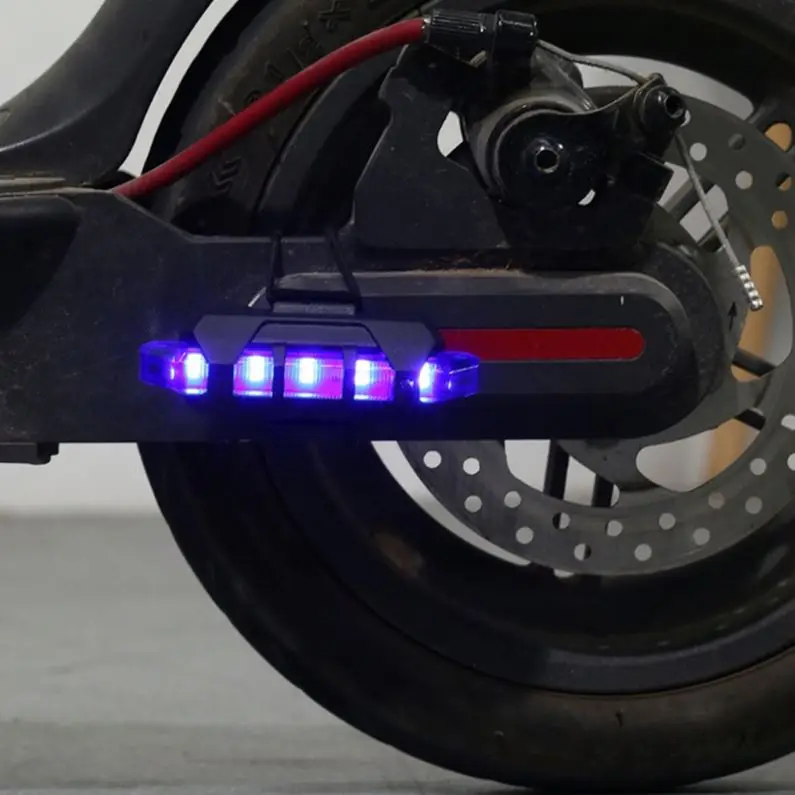 Istaride USB Warning Lights Scooter Warning Colored Lights Bicycle Light