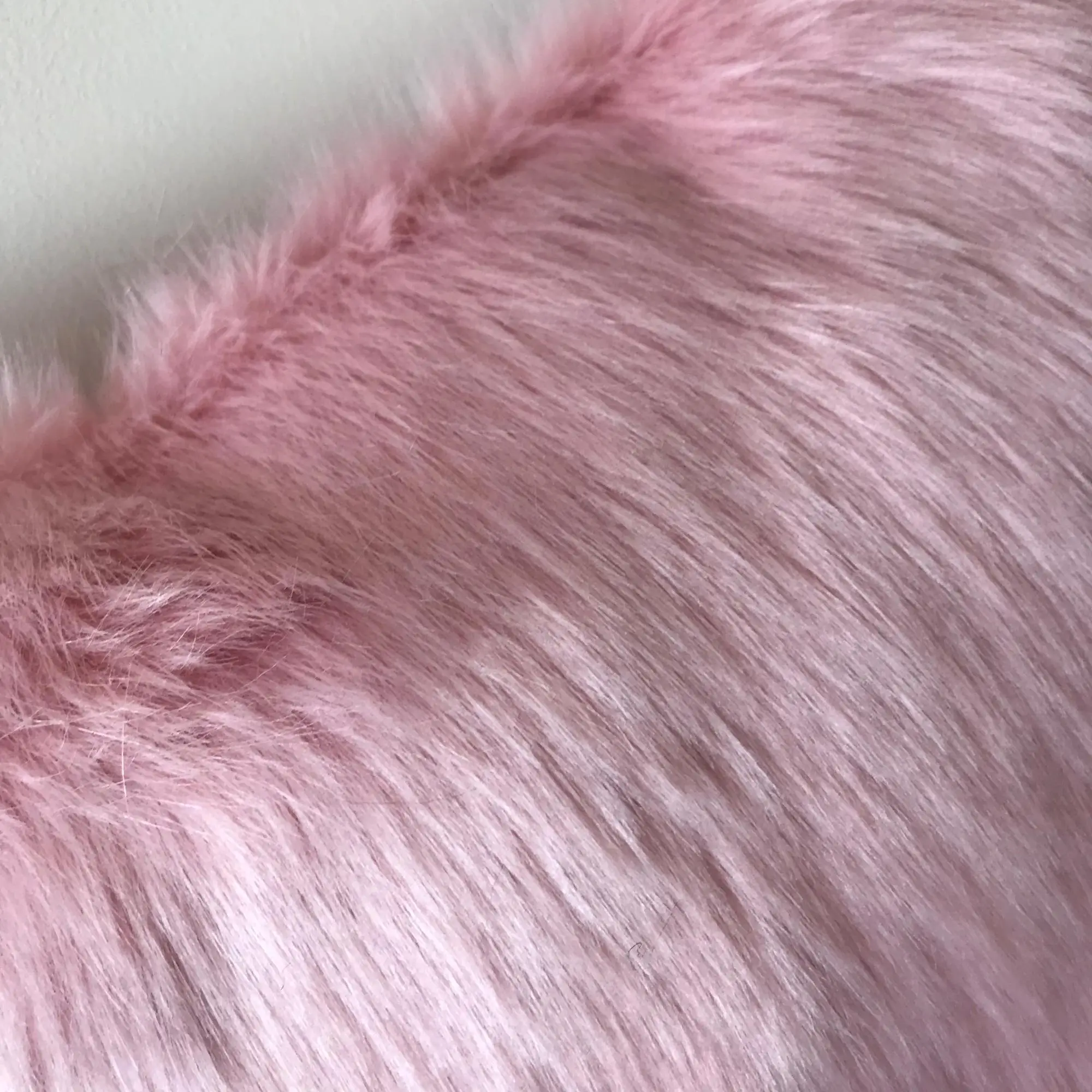 Luxury Colorful Long Pile Square Plush PP Cotton Faux Sheep Skin Mongolian Lamb Fur Chair Cushion