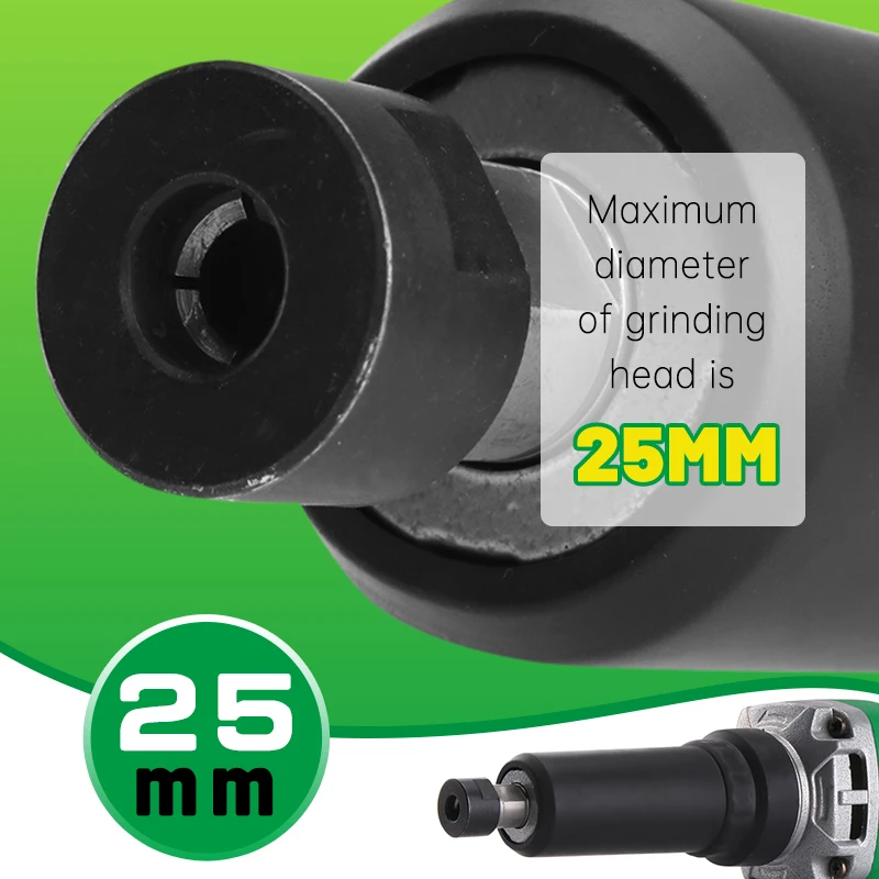 NewBeat 25mm Corded Die Grinder Electric Tools Heavy Duty Stone Polisher Mini Handle Straight Grinder