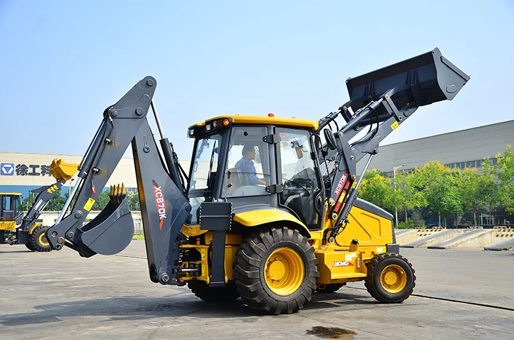 Экскаватор-погрузчик XCMG завод XC870HK компактный экскаватор-погрузчик на