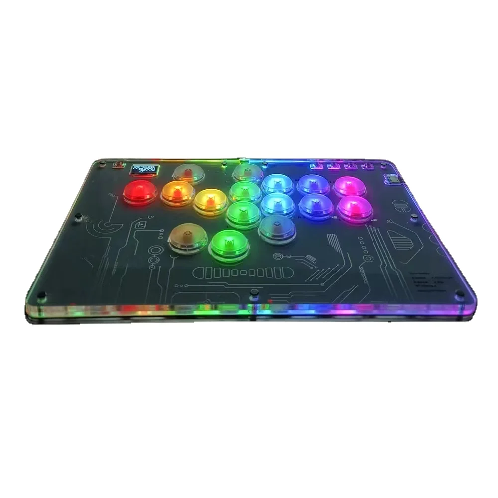 Hitbox 16Keys All-Button Controller  Arcade Stick for PC/Ps3/Ps4/Switch/Steam Duelpad Leverless Controller