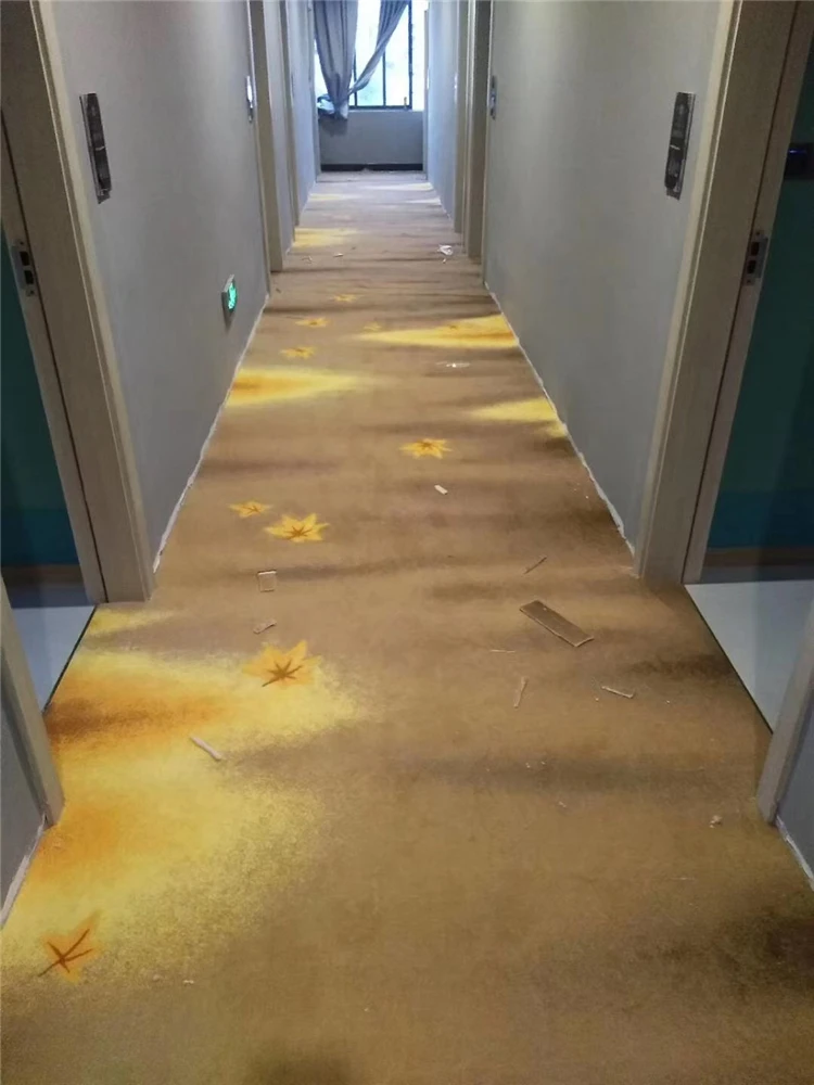 Corridor jJacquard carpet with acrylic material for corridors