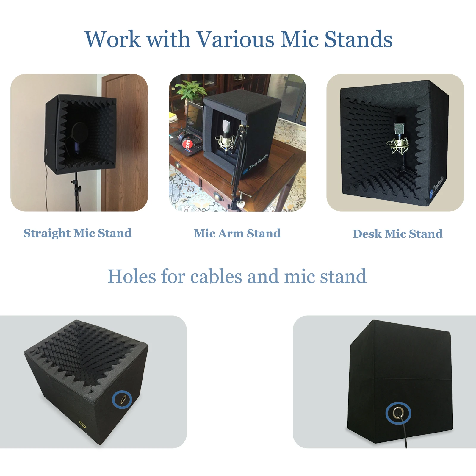 Звукопоглощающее оборудование для домашней музыки TroyStudio