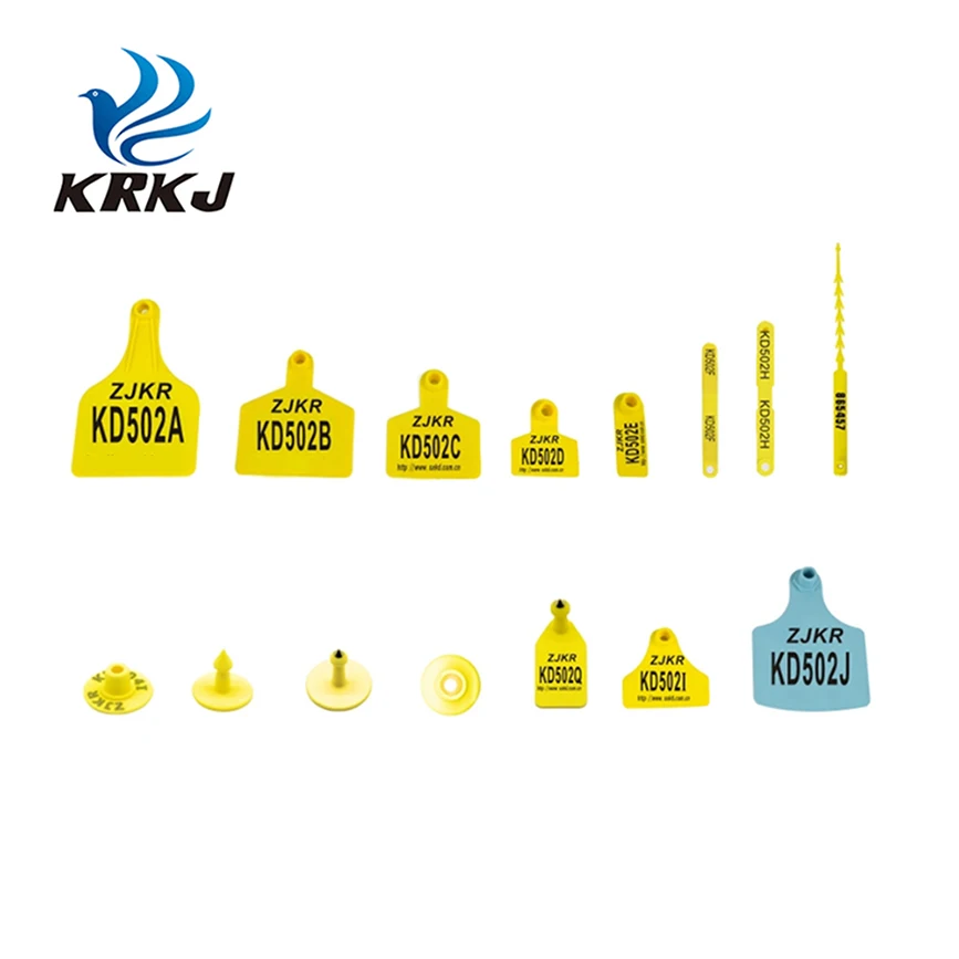 RFID Animal Ear Tag for Cow Pig Sheep with Laser Printer Veterinary Cattle Ear Tag