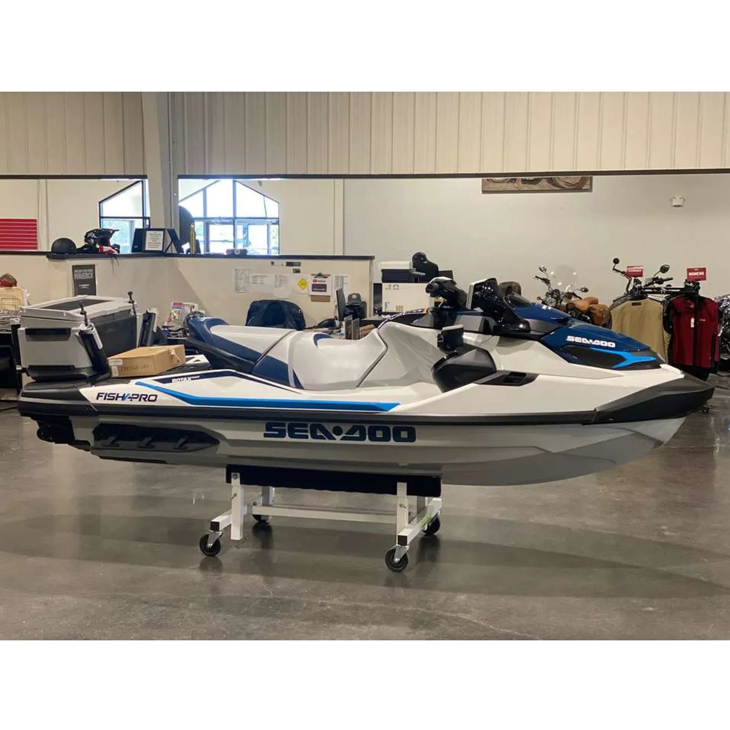 New 2023 Polyethylene Jet Ski Mini Shallow Water Motor Jetski Powered Boat for Sale