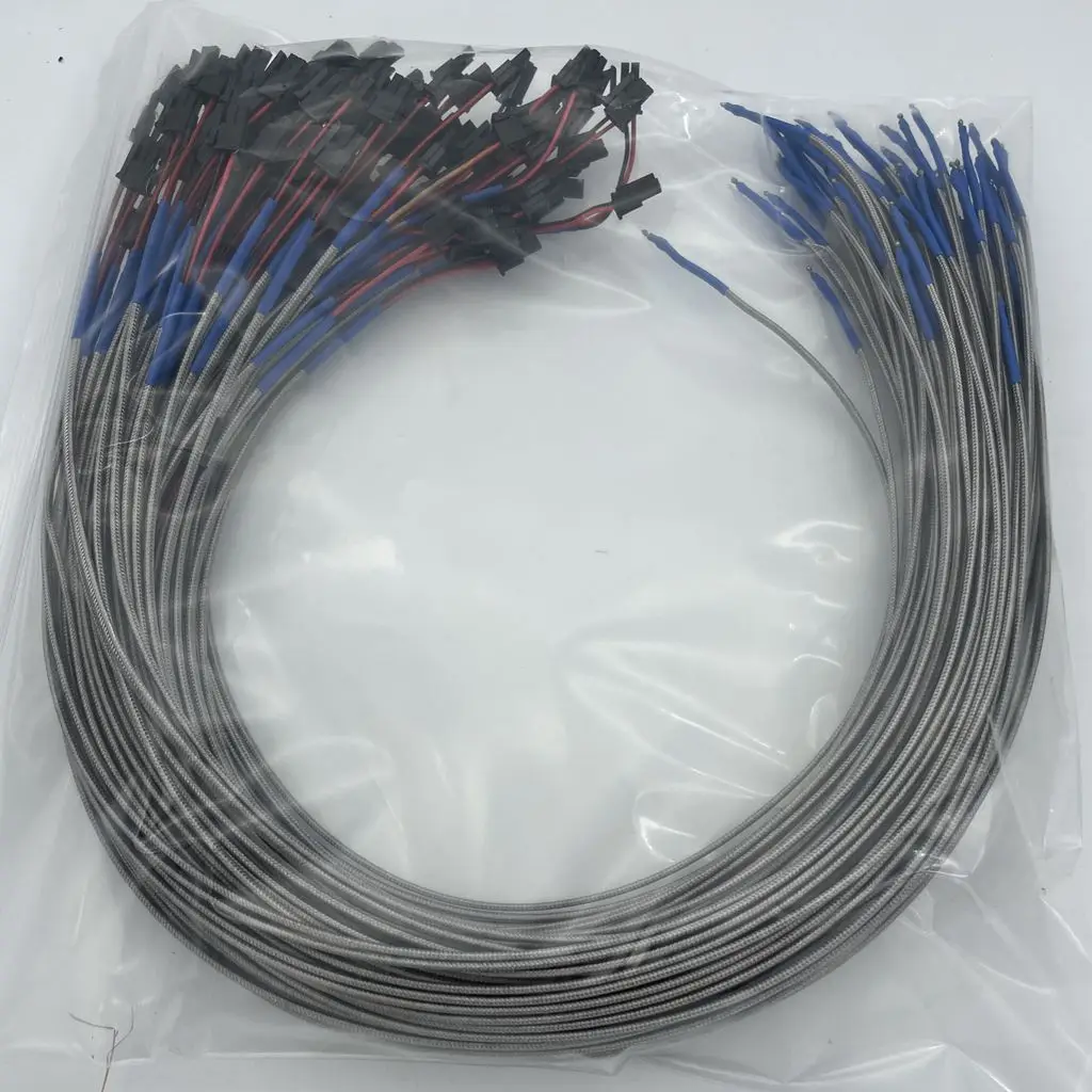 Hot sale 4mm*73mm K type thermocouple probe with 400mm metal-shield cable