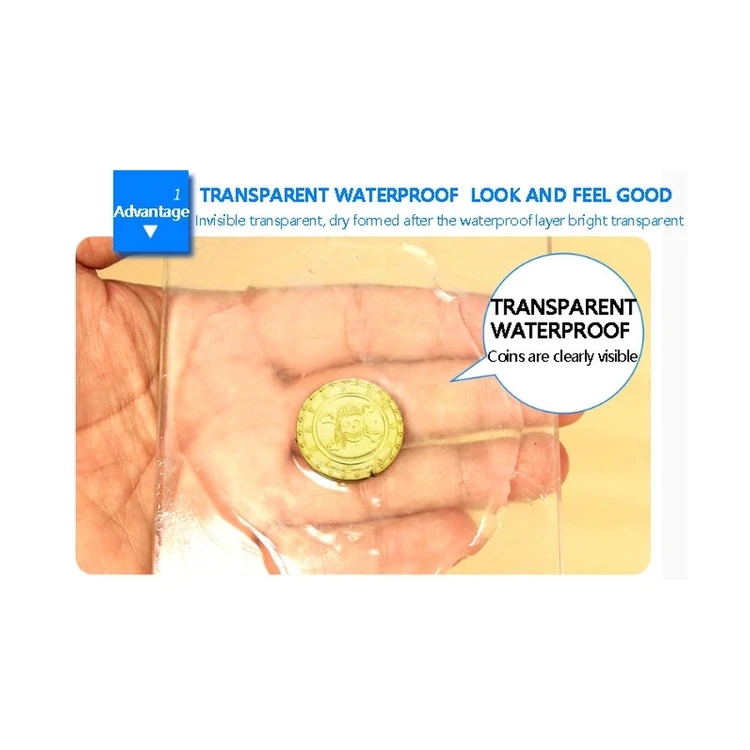 10KG internal and external wall waterproof transparent glue roof waterproof architectural coating tile waterproof glue