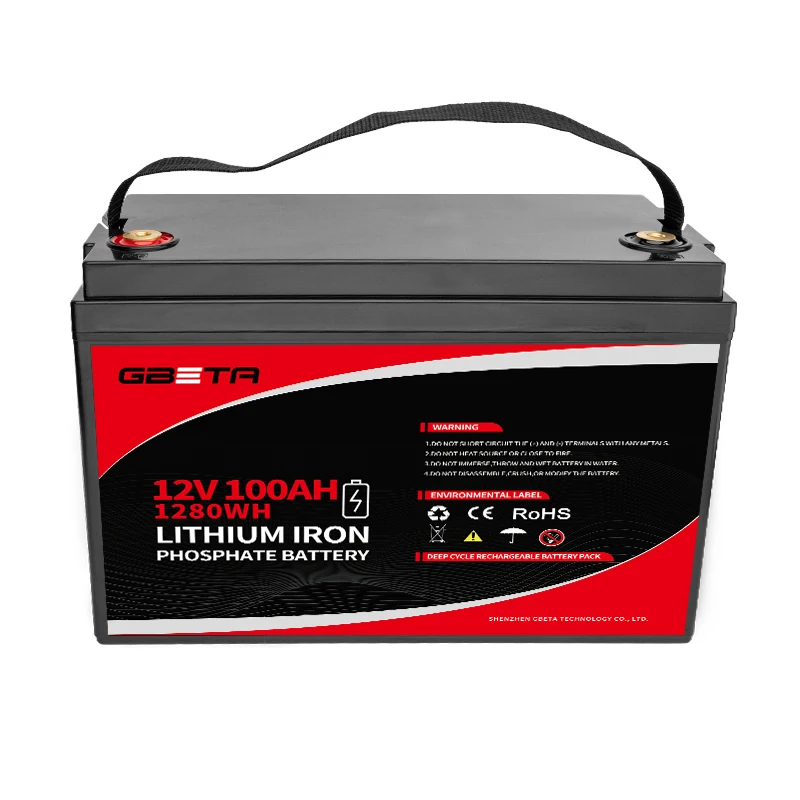 High quality deep cycle lifepo4 battery pack 12v 100ah 200ah lithium ion battery  for rv
