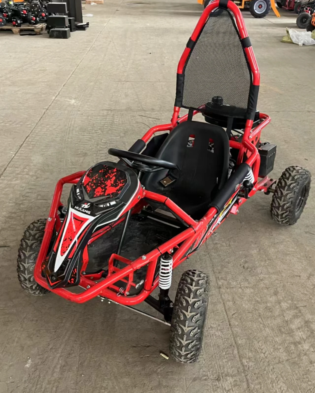 New Kids Mini Go Kart Buggy 4-Stroke Single Cylinder Go Kart