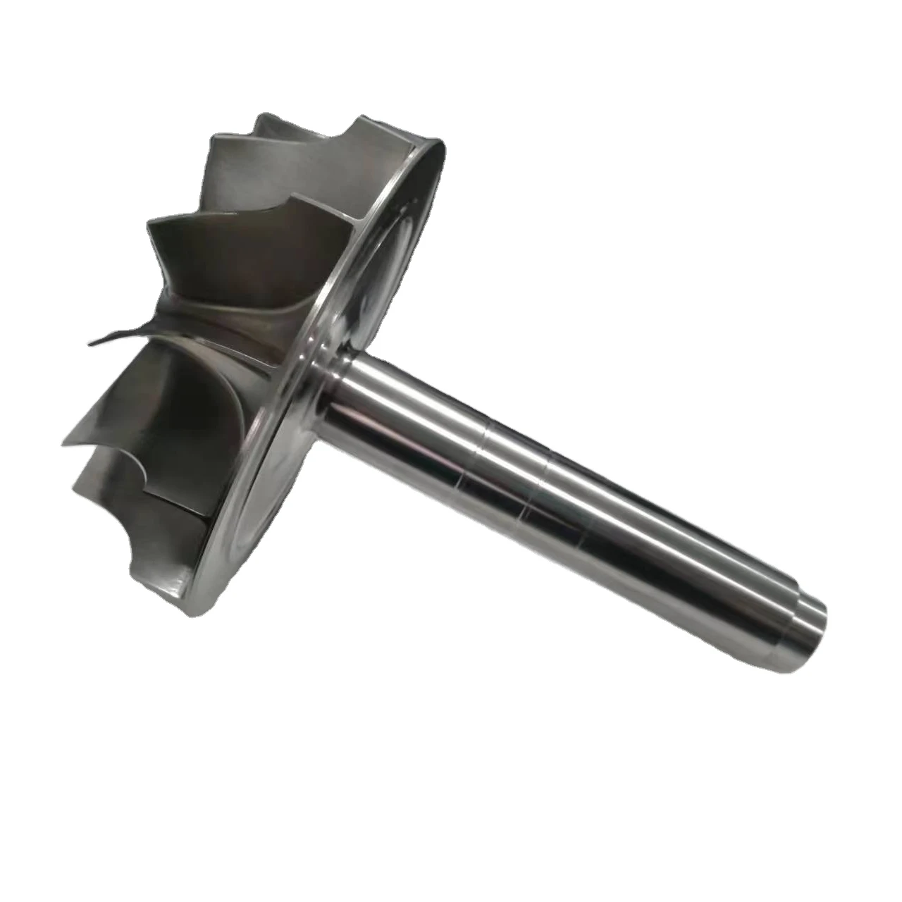 CNC Machining Nickel Base Alloy Inconel 713 718 Impeller CNC Machining Part UAV engine impeller