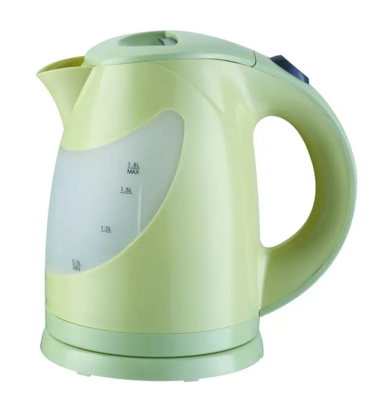 1.8L 2200W fast boiling cordless Cheap Plastic Electric Water Kettle