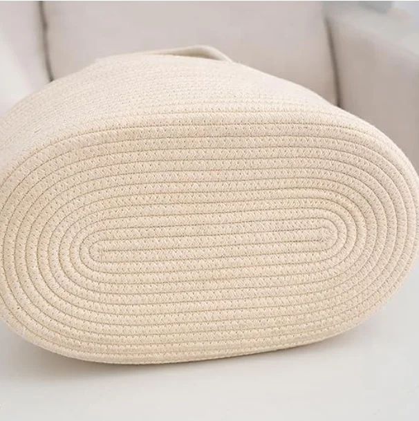 Cotton Rope Portable Diaper Organizer with Removable Inserts Nappy Caddy  Storage Basket