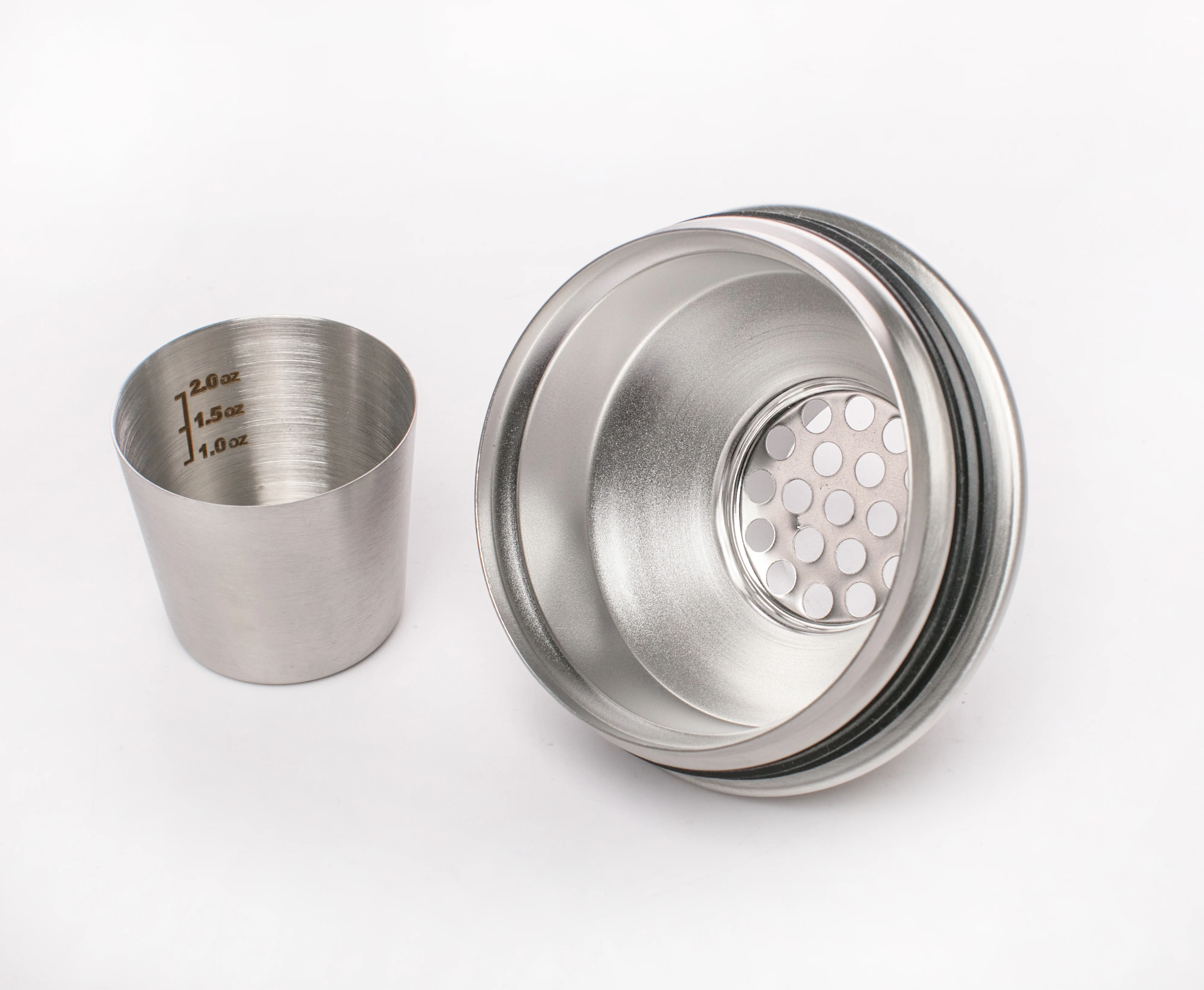 
Factory Direct 25oz custom double wall stainless steel coctelera recipe martini bar tools set wine cocktail shaker 