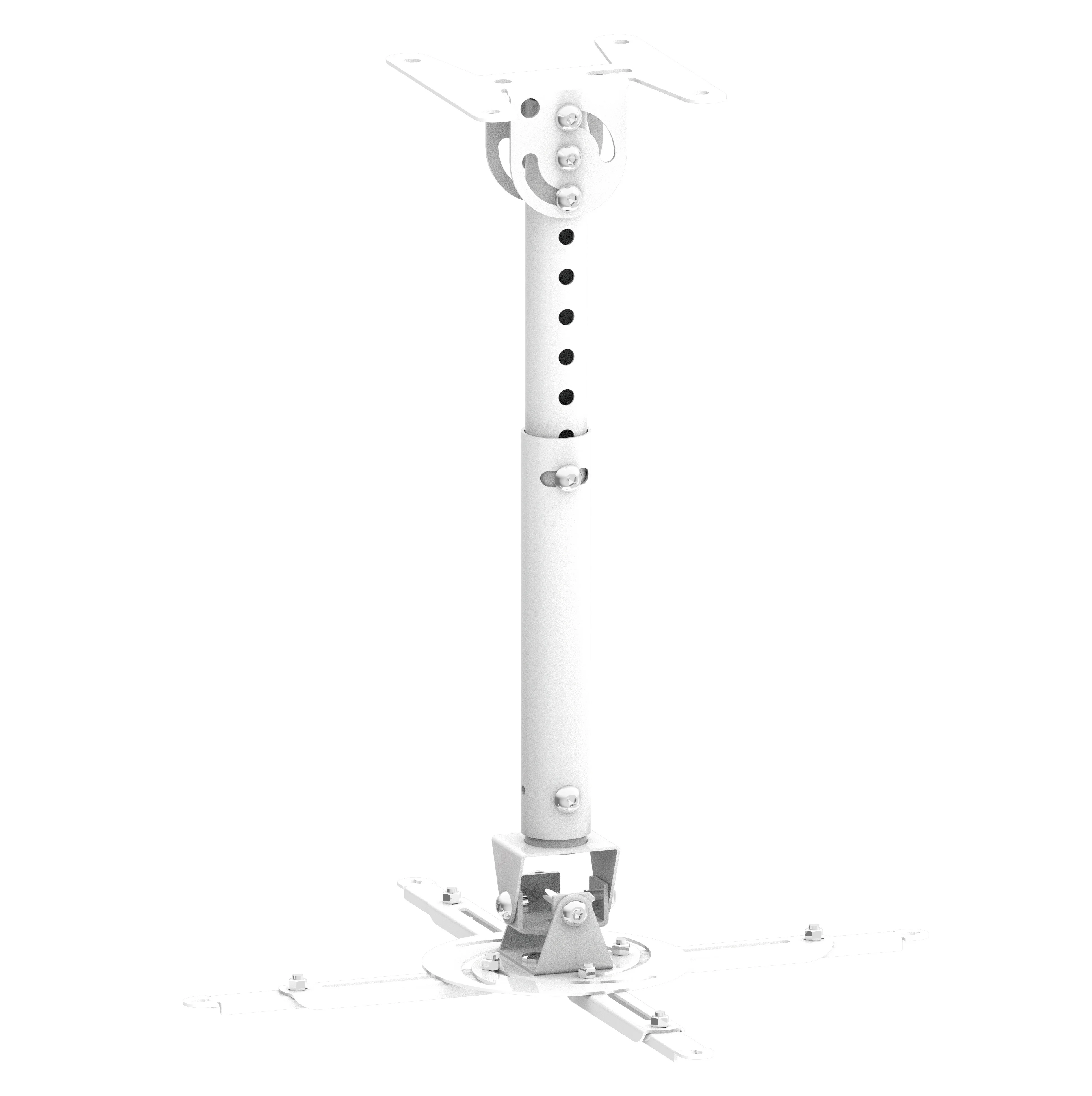 FocusMount PMC-6196 white Universal adjustable wall stand bracket mount Projector ceiling mount