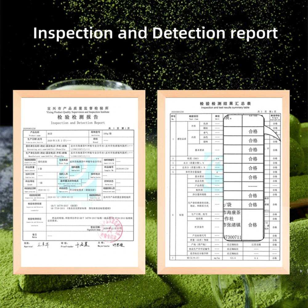 High quality green tea matcha powder