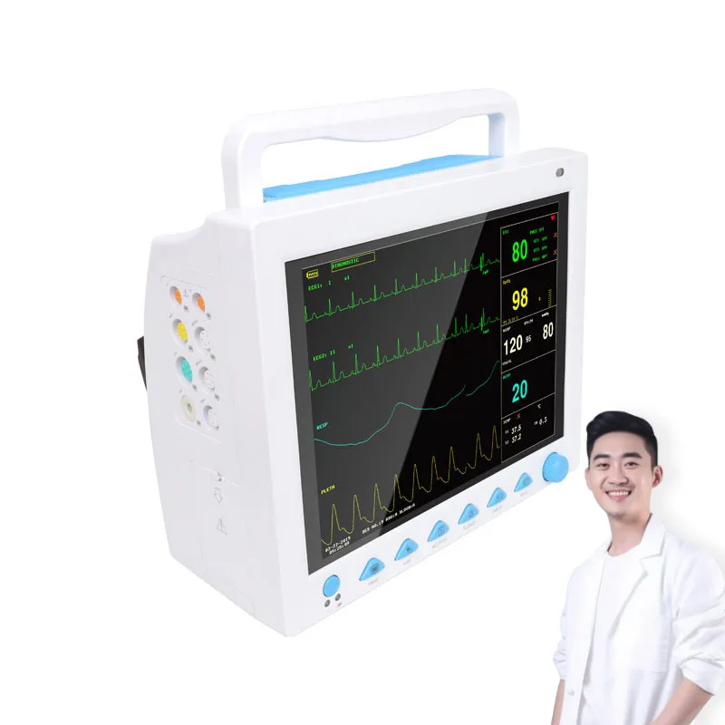 CONTEC CMS8000 CE certificate cardiac monitor portable patient monitor price