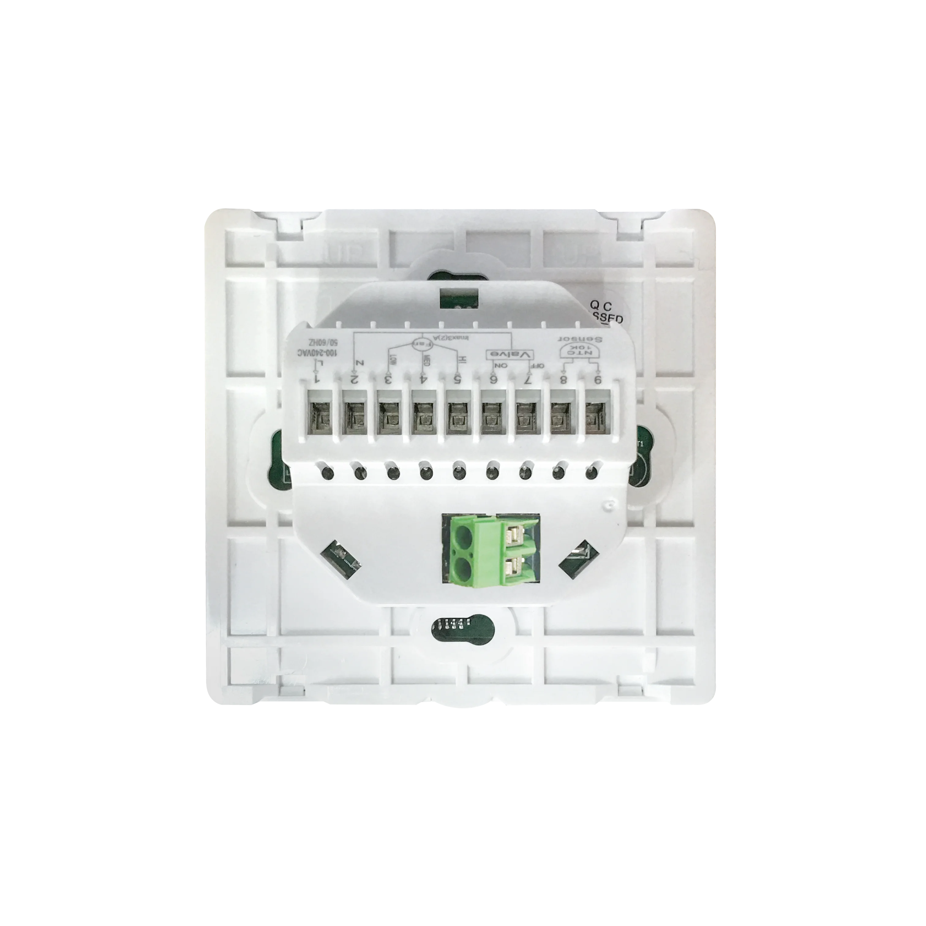 Flush mounted fan coil unit modulating controller hvac tools digital  room thermostat