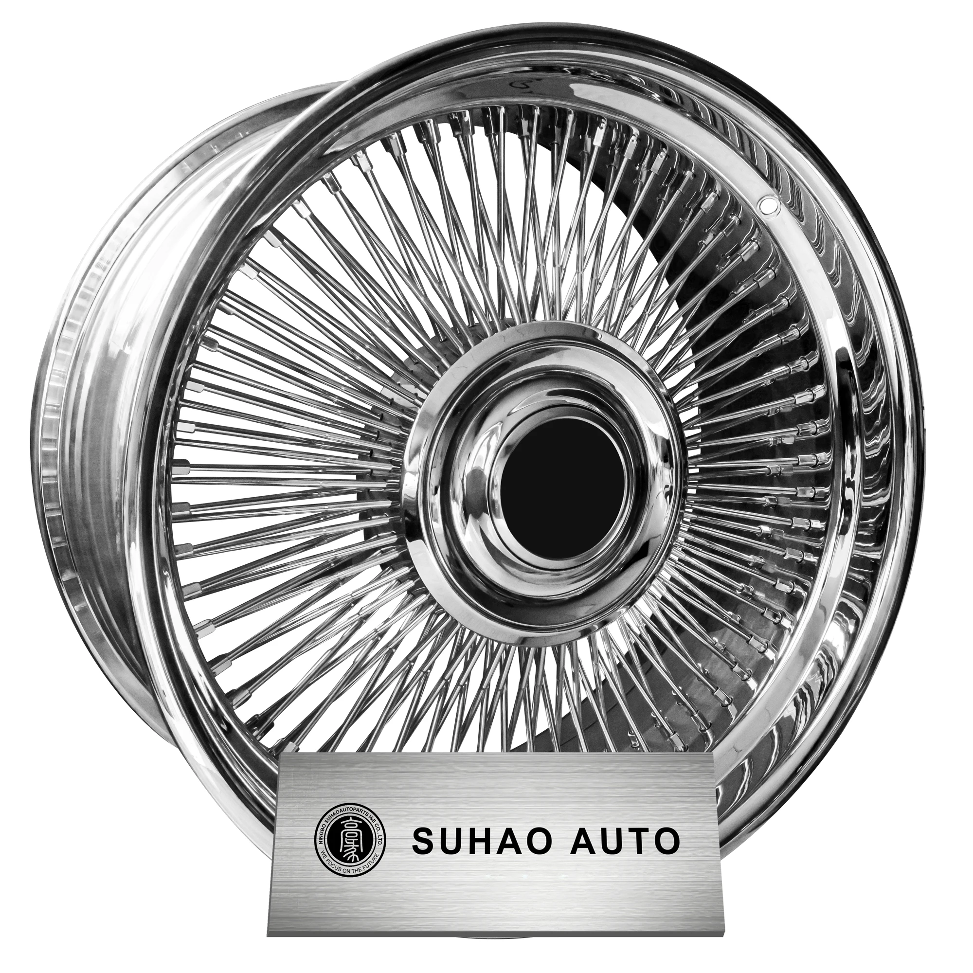 20 22 24 26 inch spoke wire wheels gold/silver spokes Knock Off steel alloy Rims for Classic Vintage Lowrider old car