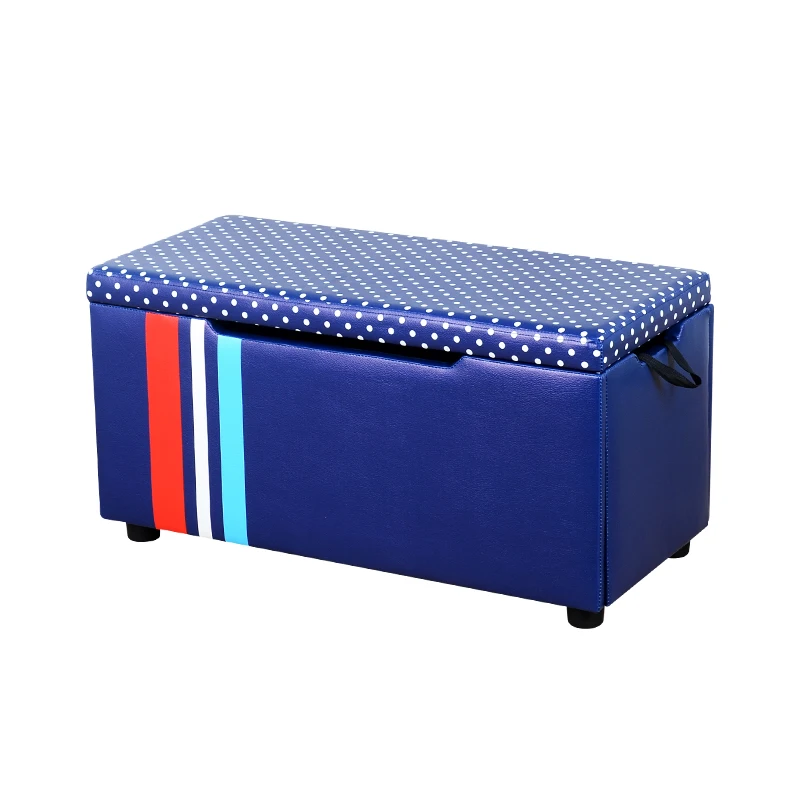 New Listing High Quality Toy PVC Modern Adjustable Disassembled Bench Stool Storage Stool