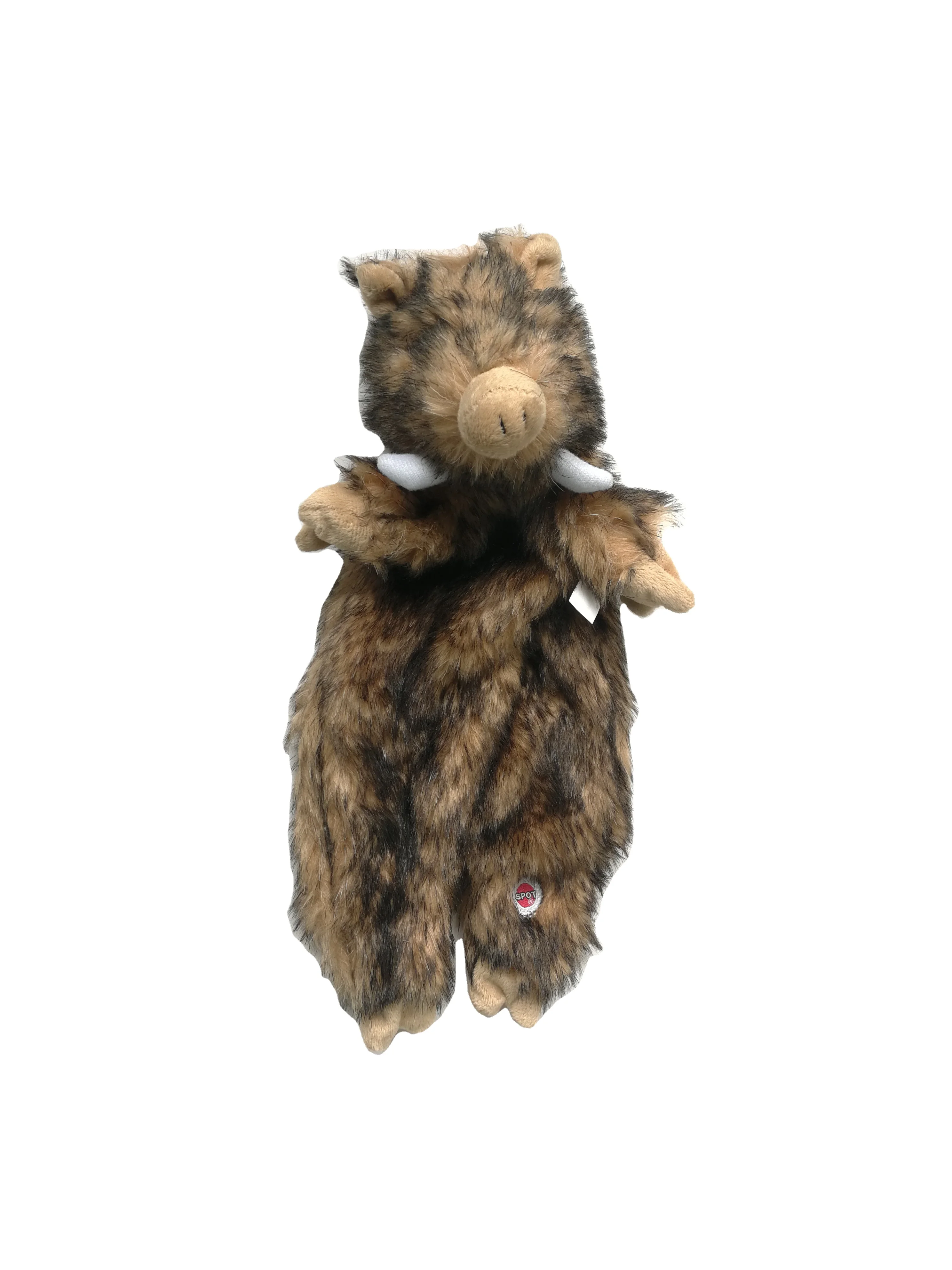 Wolf Porcupine Skunk Realistic Animated Squeaky Plush Dog Toy
