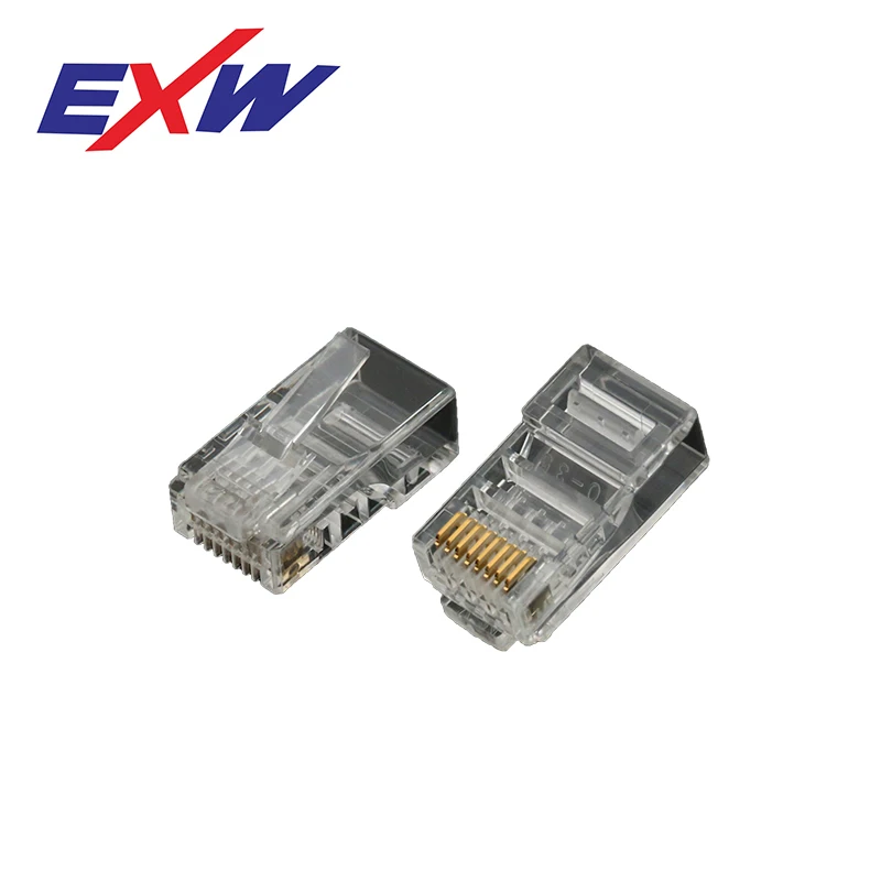  Лидер продаж cat5e cat6 UTP rj45 разъем провод 50u co быстрый