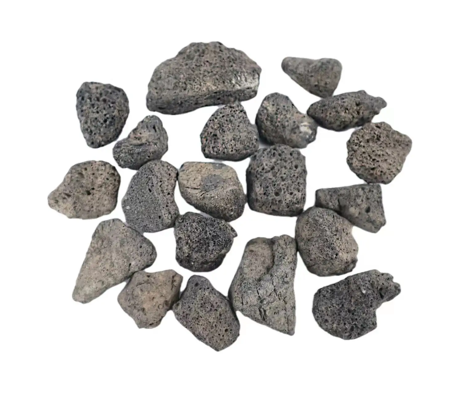Natural Lava Rock Ball Volcanic Rock Stone Basalt Stone Red landscaping Stone For Fire Pit BBQ And Cooking