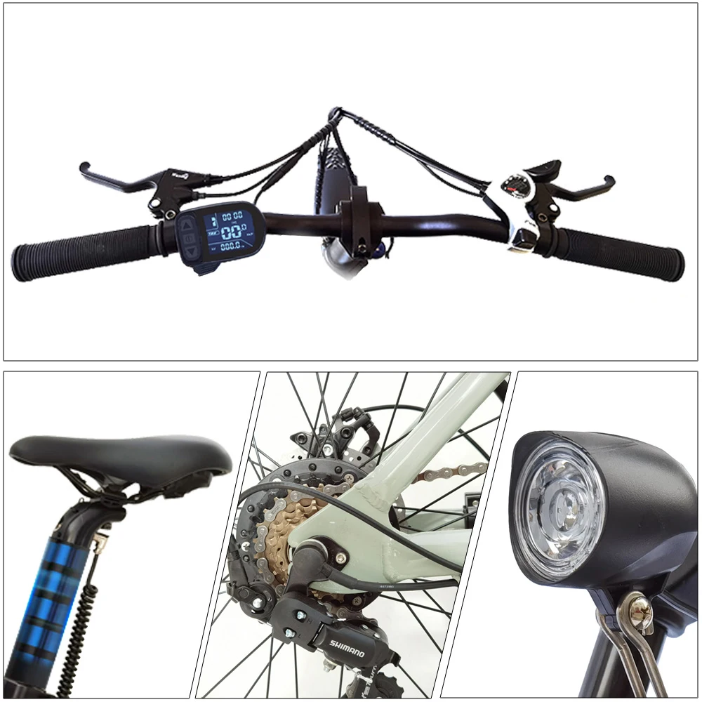  20 дюймов bicicleta electrica складной Байк способный преодолевать Броды 36V 250W городских дорог фара для электровелосипеда в взрослых электрический велосипед мужчины и