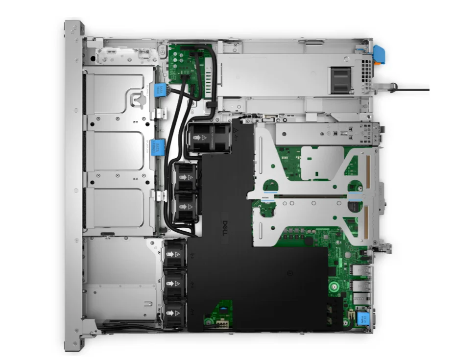 Формат-фактор Dells PowerEdge R260 с одним гнездом для клиентов, желающих гибкости