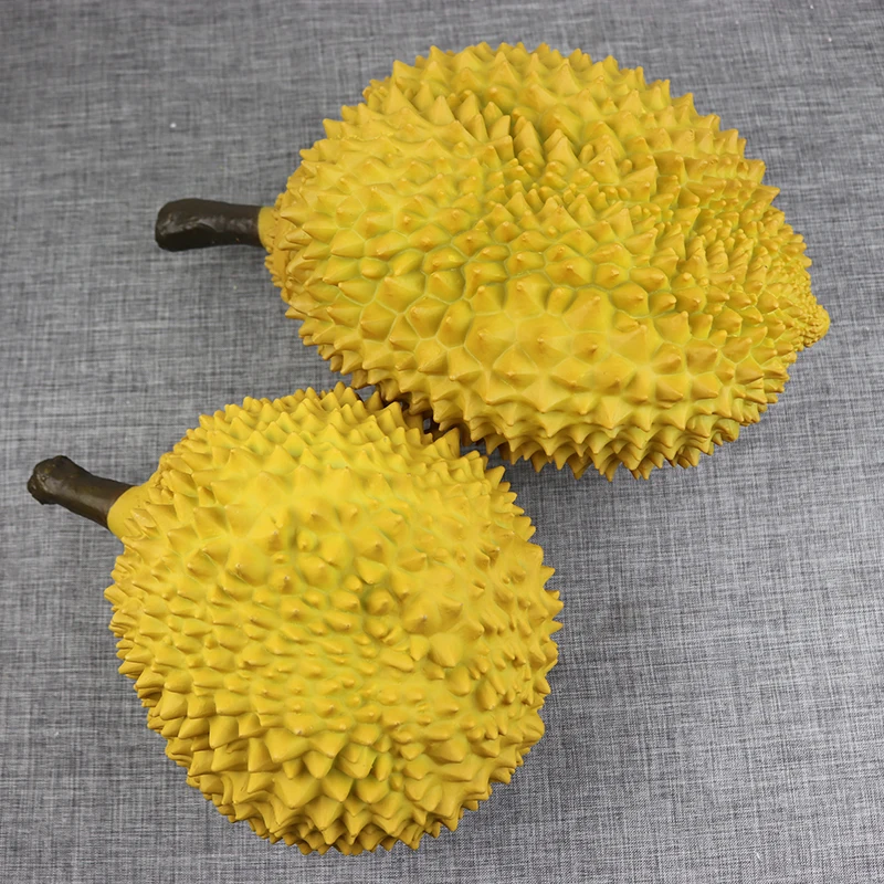 Handcrafted Lifelike Durian Fruit Decoration Authentic Durian Ornament for Home for Christmas New Year Easter Celebrations