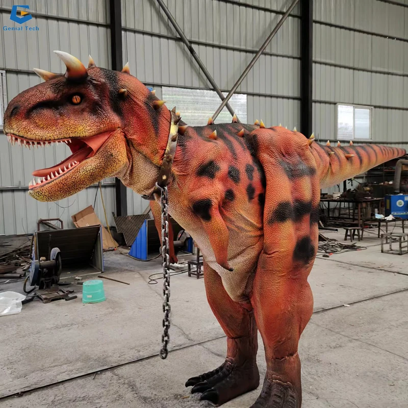 CCDC20 Life size walking dragon costume mascot animatronic dragon suit for adult