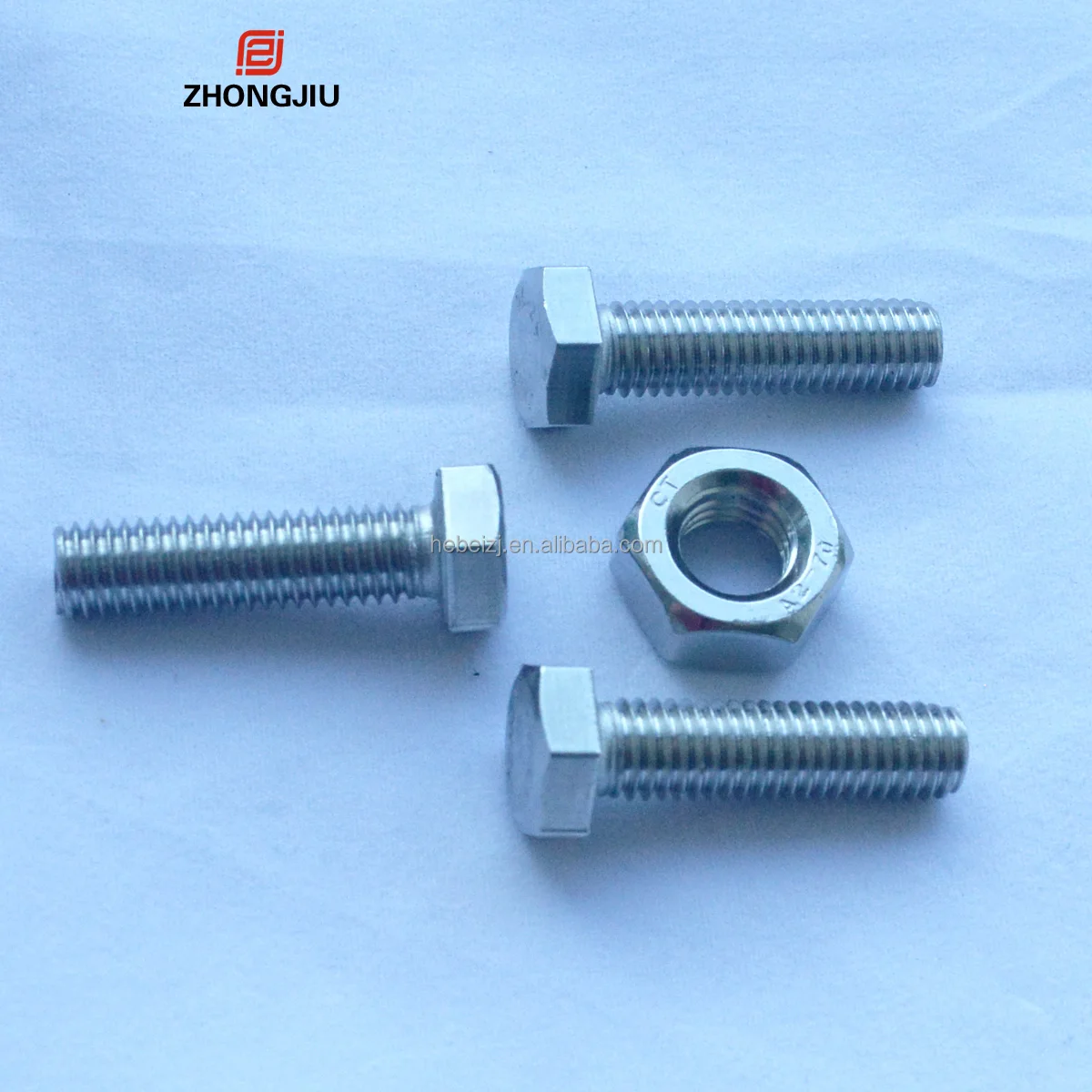 good Price Stainless Steel Din 931 Din933 304 316 316l 1/6 Hexagon Head Bolts Ss Bolts Nuts Hex Bolt