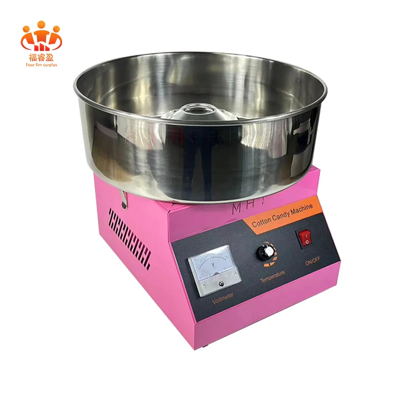 Widely Used Good Price Floss Maker Manufacturing Cheap Professional Automatic Pink Stand Cotton Candy Floss Sugar Machine