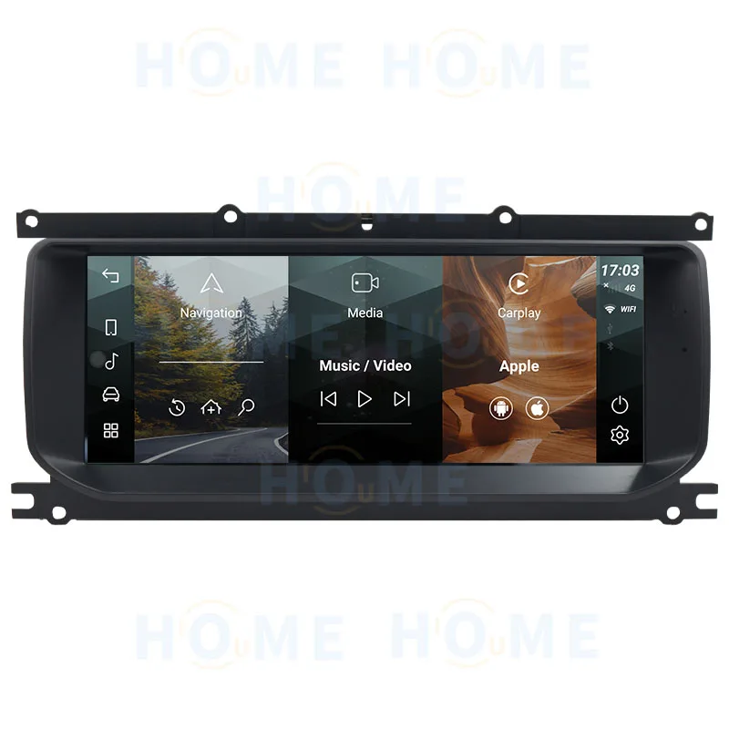 Android 14 Car DVD Radio Multimedia Player GPS Navigation For Land Rover Range Rover Evoque 2012 - 2019 Carplay Auto Host Unit