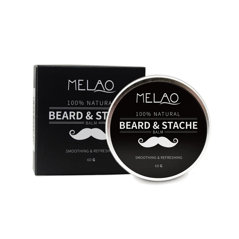 Фирменный Бальзам для бороды с логотипом, натуральные ингредиенты, органический бальзам для бороды 2 унции
