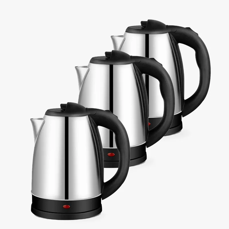 Electric Kettle 2L Stainless Steel Household Kettle 220V 1500W Kitchen Appliance Overheating protection Water Boiler Kettle