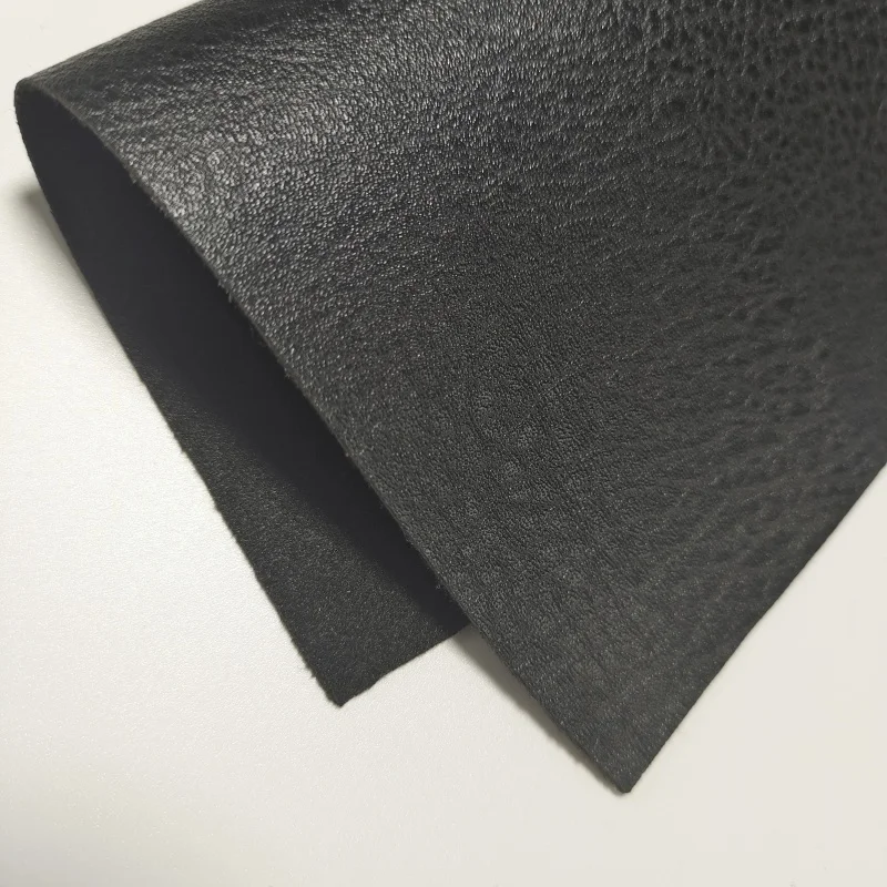 blackSynthetic Leather Car Seat Cover Ultra-Fine Fiber Polyurethane Stretchable for Sofa Bag Outdoor Furniture