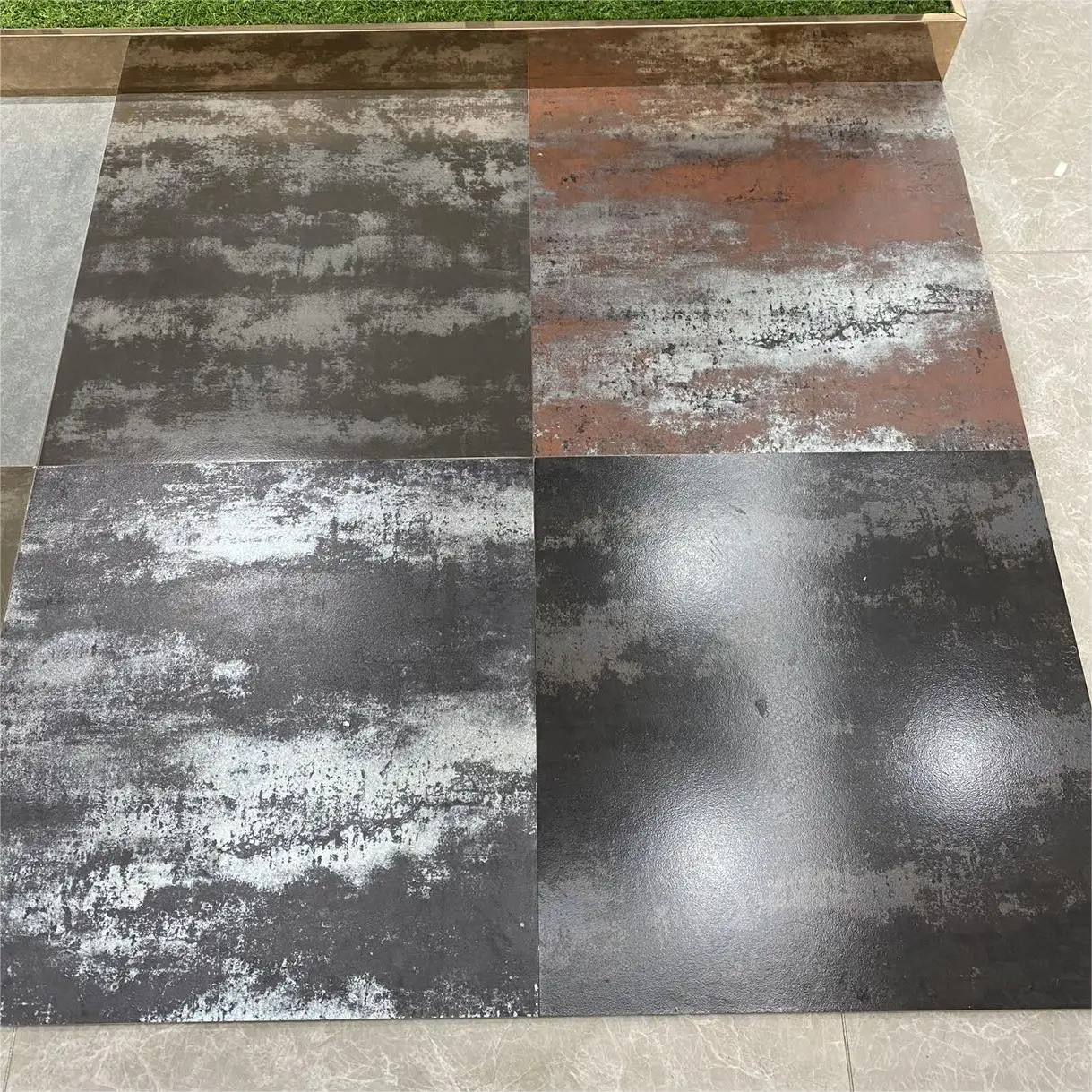 Hot Sale 24x24 Porcelanto Glossy Ceramic Tile For Floor Standard White Marble Porcelain Tiles