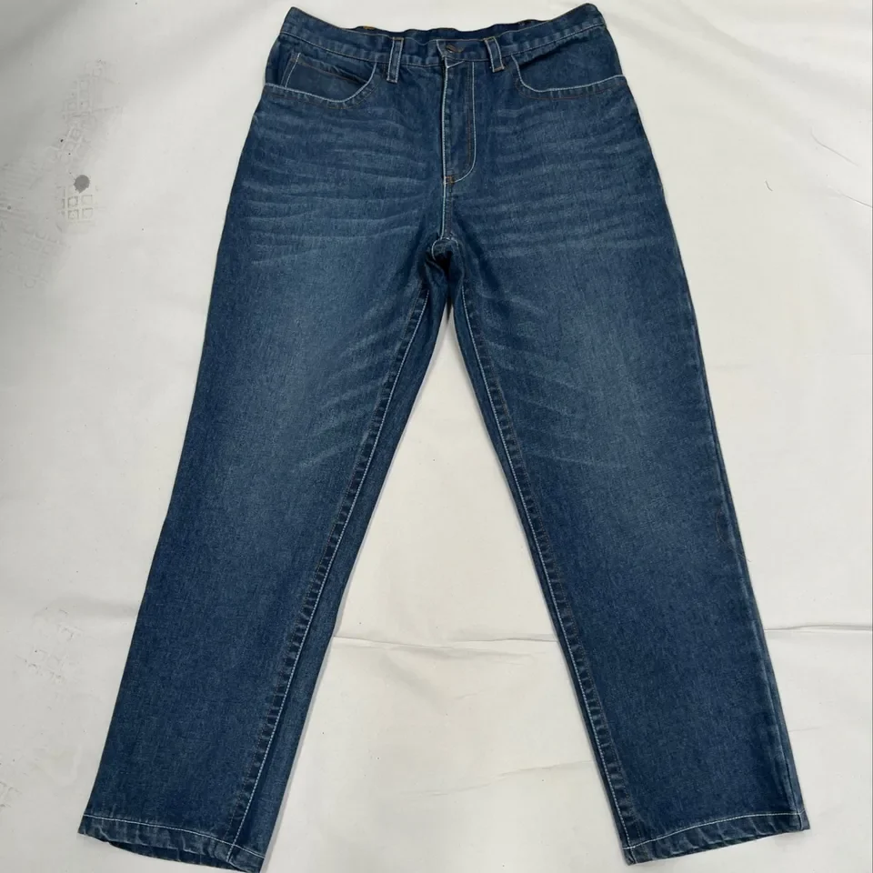 Reflective Jeans Flame Retardant Welding Safety Clothing  Men Work Cloth for Electric Eelding Workshop