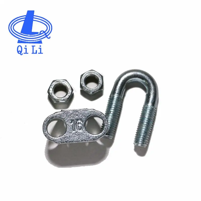Sell Din 741 Malleable Ringing Wire Rope Clips New Style Din 741 Malleable