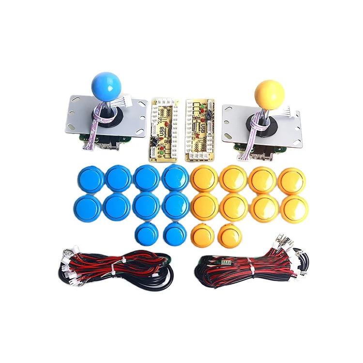  Заводские игровые аксессуары 8Way Sanwa Arcad PC USB контроллер Джойстик Нулевая задержка Push DIY аркадные