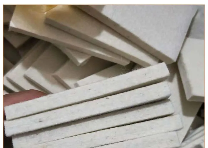 Dust-proof and wear-resistant wool felt with thickness of 1-50mm for sealing strip of industrial sealing oil-absorbing felt