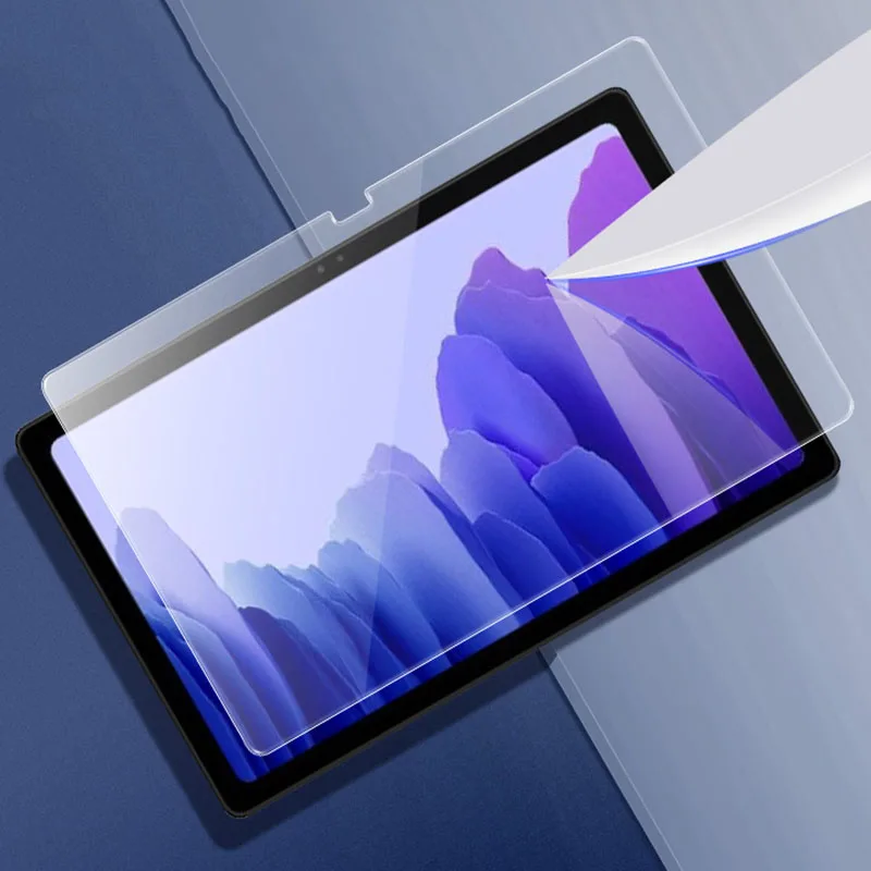 Tempered Glass For Samsung Tab A8 X200 X205 S6 LITE P610 P619 T860 A7 T500 T590 Active 2 T545 T636 Tablet Screen Protector Film
